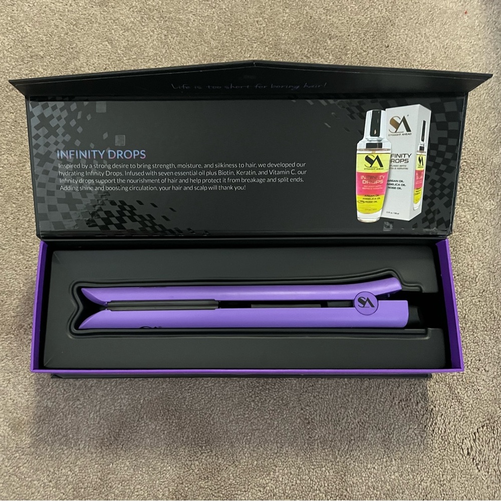 Straight ahead, gold collection, bionic pro straightener